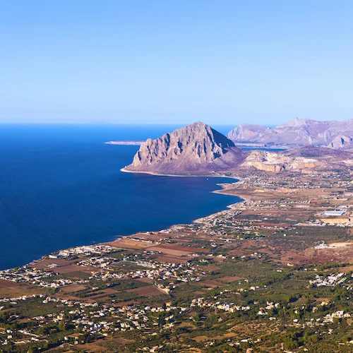 Piantagione di limoni in Sicilia